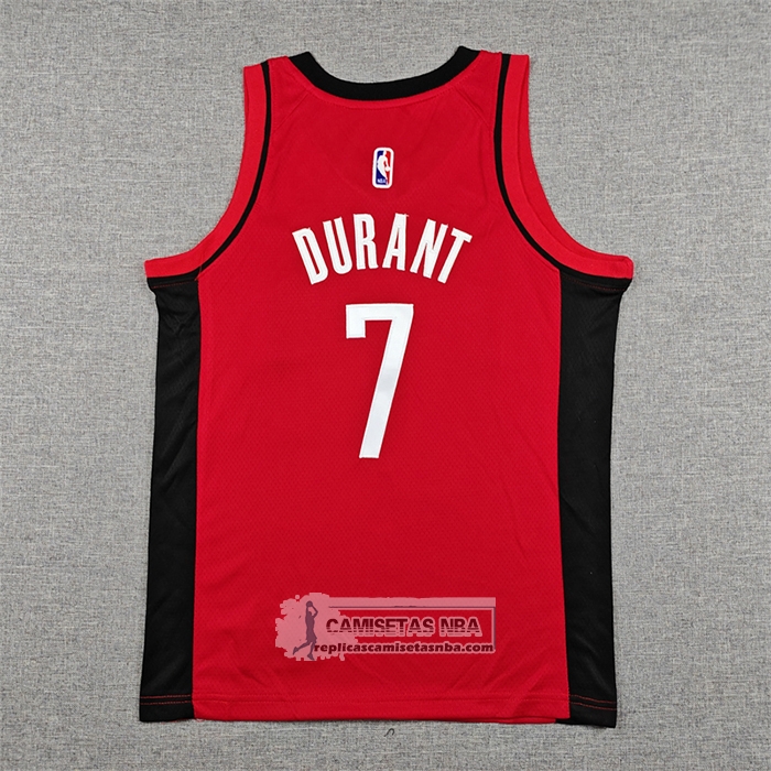 Camiseta Nino Houston Rockets Kevin Durant NO 7 Icon 2025-26 Rojo